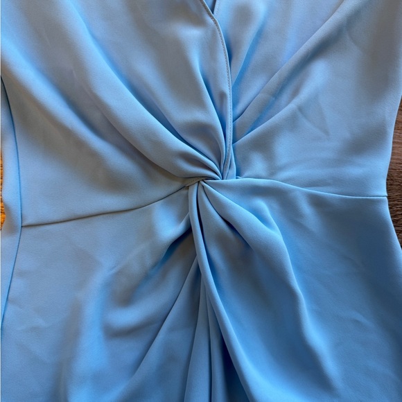 Amanda Uprichard Sky Blue Mini Dress - Picture 4 of 5